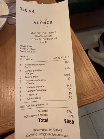 ASK FOR ALONZO - OpenRice 相片